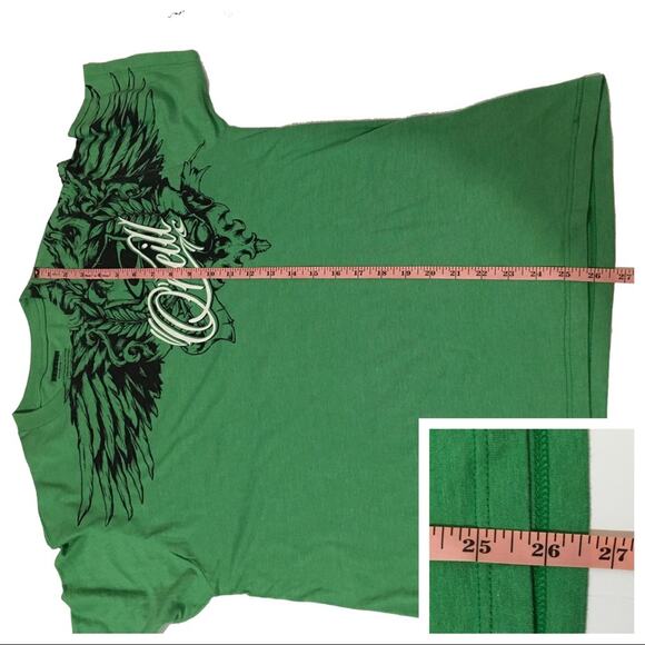 O’Neill Print Short Sleeve Tee – Green – Medium - Picture 3 of 6